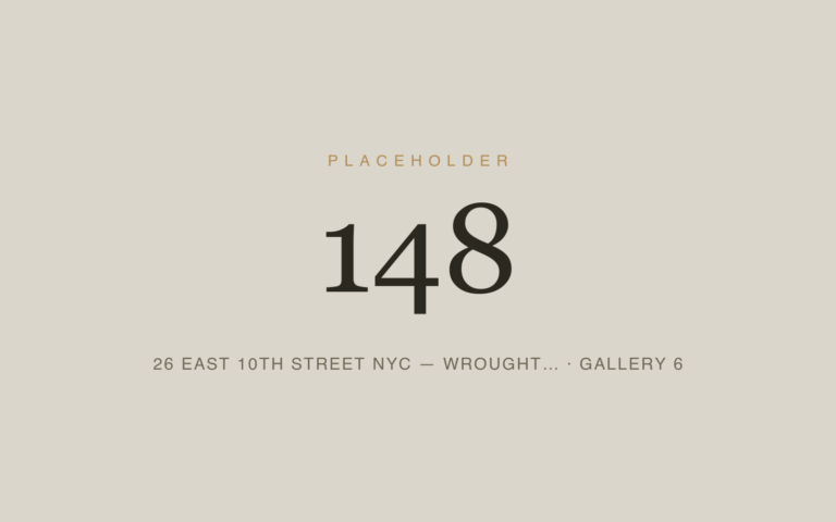 Placeholder 148 — 26 East 10th Street Nyc — Wrought… · Gallery 6
