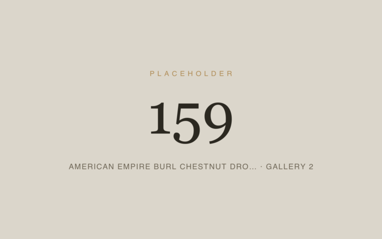 Placeholder 159 — American Empire Burl Chestnut Dro… · Gallery 2