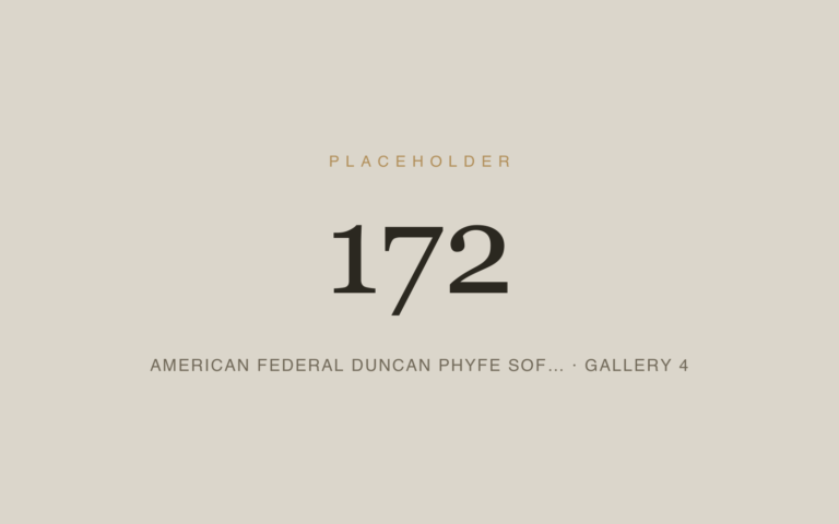 Placeholder 172 — American Federal Duncan Phyfe Sof… · Gallery 4
