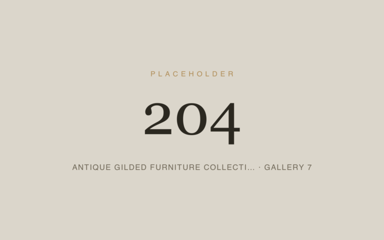Placeholder 204 — Antique Gilded Furniture Collecti… · Gallery 7