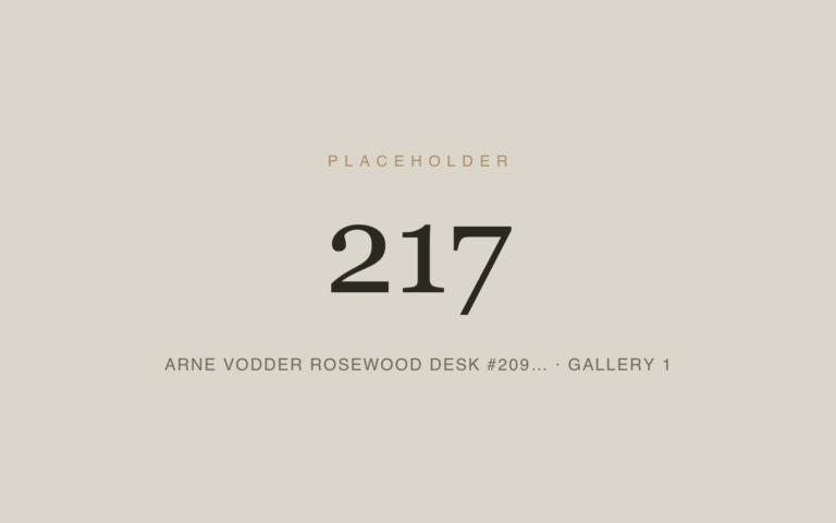 Placeholder 217 — Arne Vodder Rosewood Desk #209… · Gallery 1