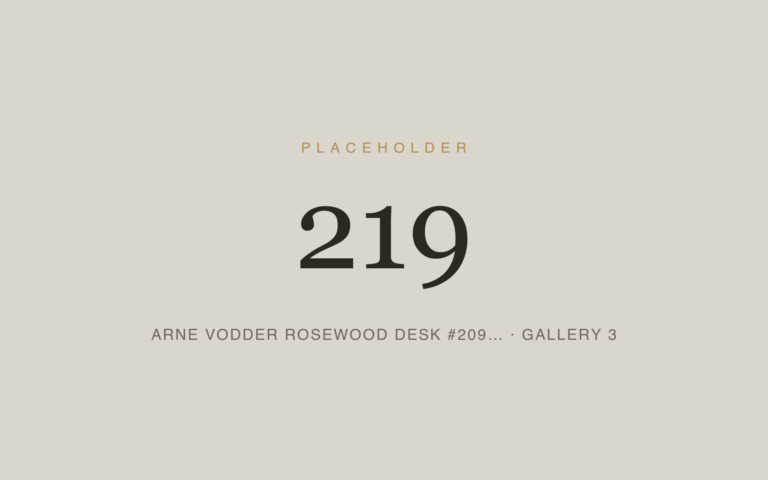 Placeholder 219 — Arne Vodder Rosewood Desk #209… · Gallery 3
