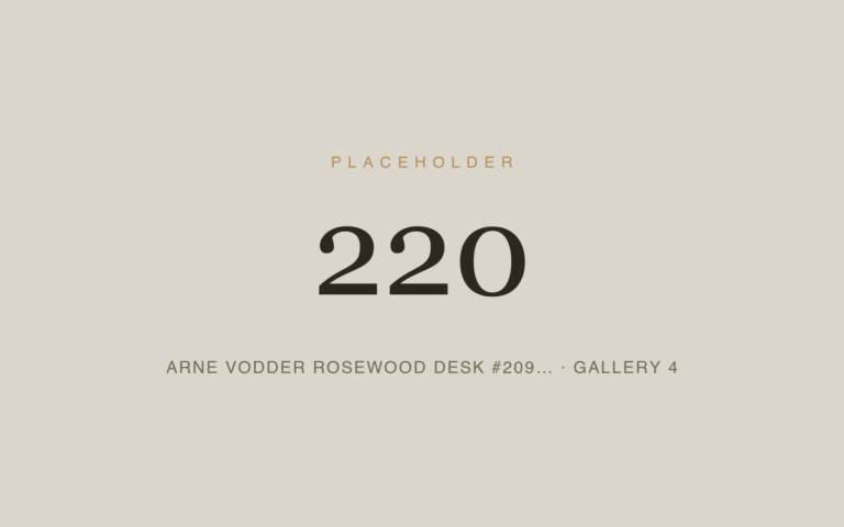 Placeholder 220 — Arne Vodder Rosewood Desk #209… · Gallery 4