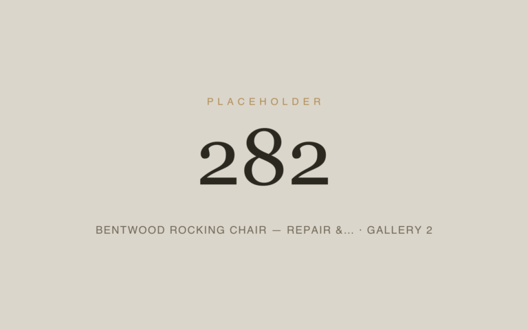 Placeholder 282 — Bentwood Rocking Chair — Repair &… · Gallery 2