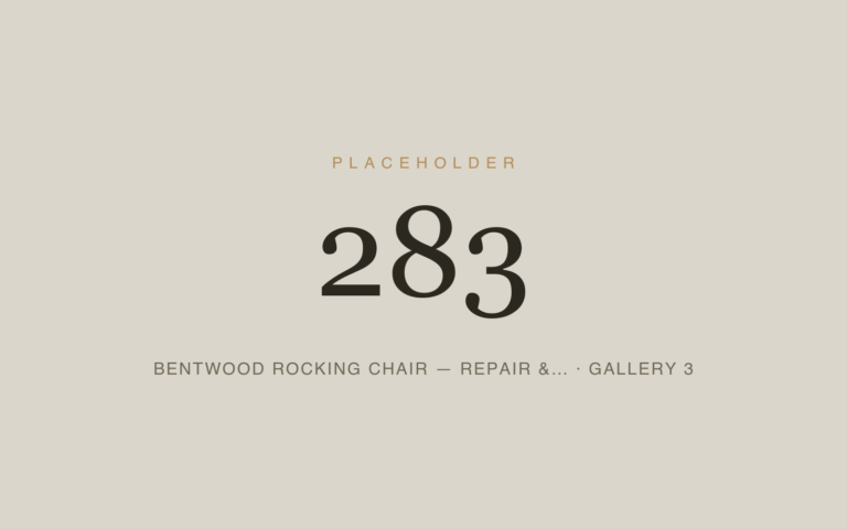 Placeholder 283 — Bentwood Rocking Chair — Repair &… · Gallery 3