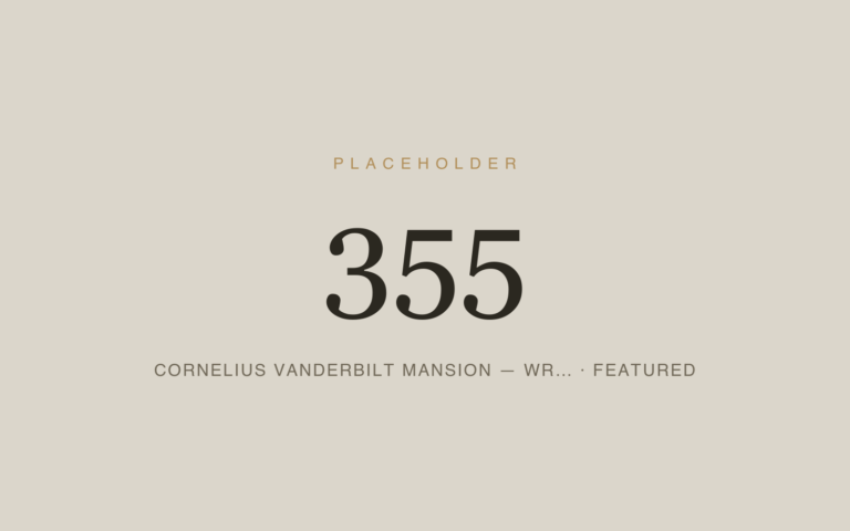 Placeholder 355 — Cornelius Vanderbilt Mansion — Wr… · Featured