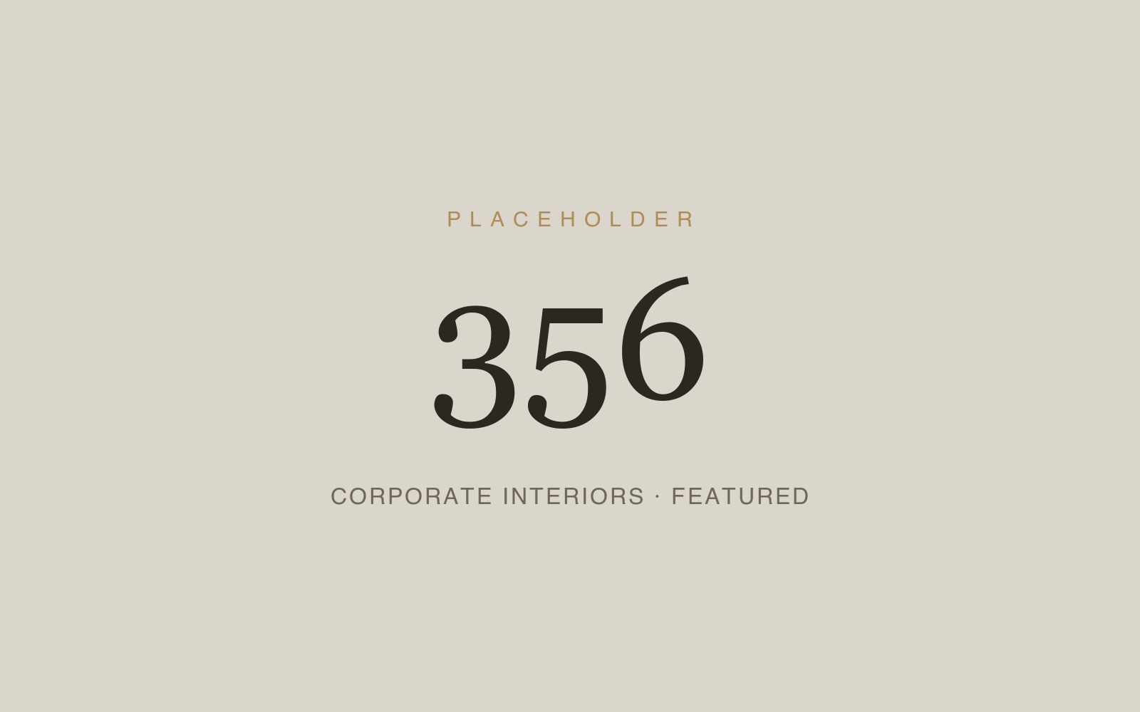 Corporate Interiors