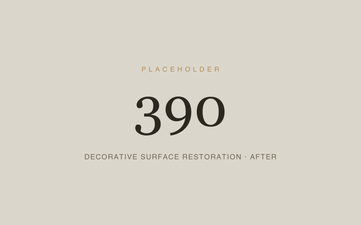 Decorative Surface Restoration