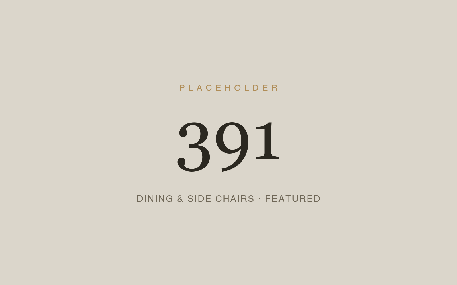 Dining & Side Chairs