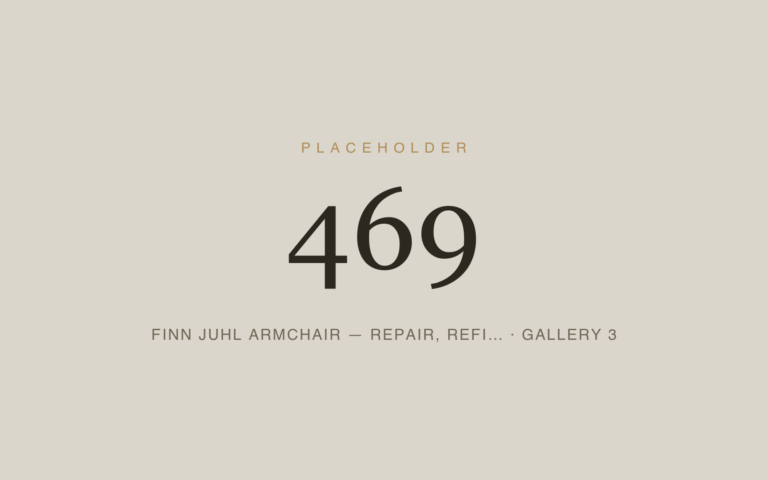 Placeholder 469 — Finn Juhl Armchair — Repair, Refi… · Gallery 3