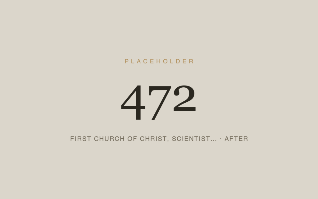 First Church of Christ, Scientist — Door Restoration — After