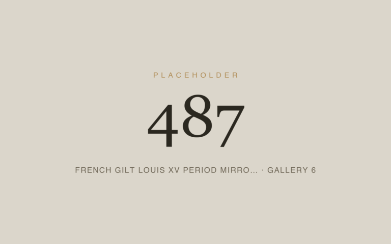 Placeholder 487 — French Gilt Louis Xv Period Mirro… · Gallery 6