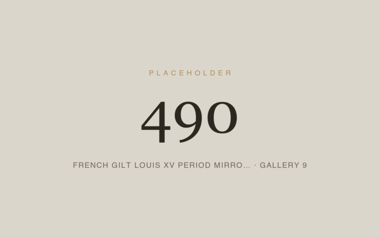 Placeholder 490 — French Gilt Louis Xv Period Mirro… · Gallery 9