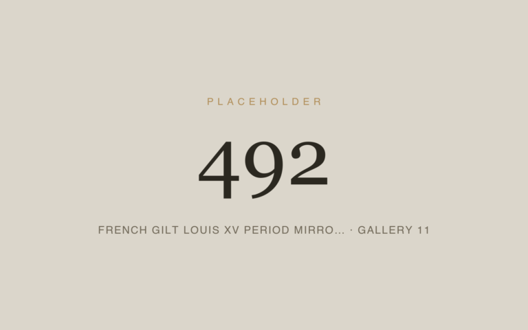 Placeholder 492 — French Gilt Louis Xv Period Mirro… · Gallery 11