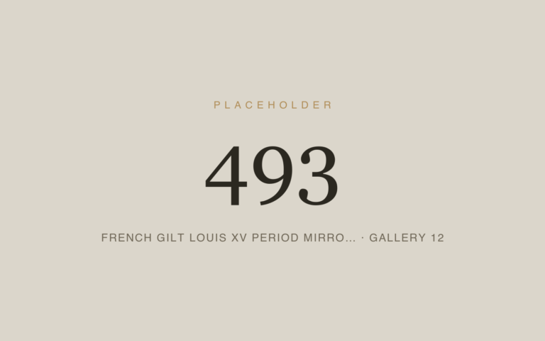 Placeholder 493 — French Gilt Louis Xv Period Mirro… · Gallery 12