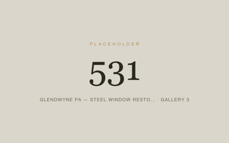 Placeholder 531 — Glendwyne Pa — Steel Window Resto… · Gallery 3