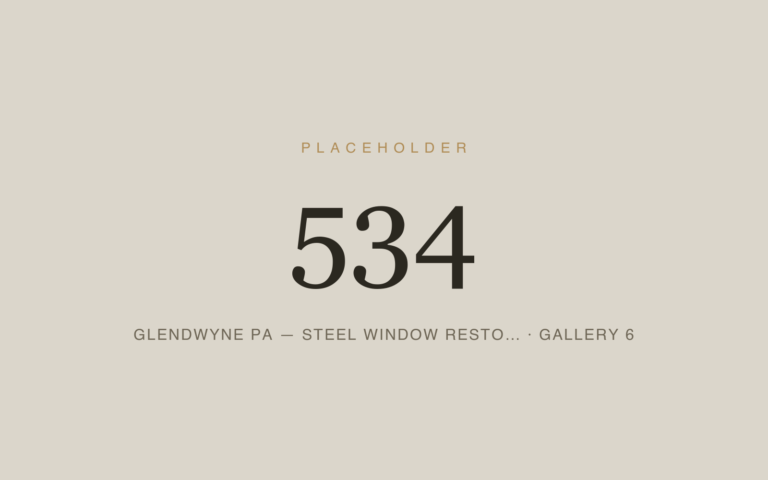 Placeholder 534 — Glendwyne Pa — Steel Window Resto… · Gallery 6