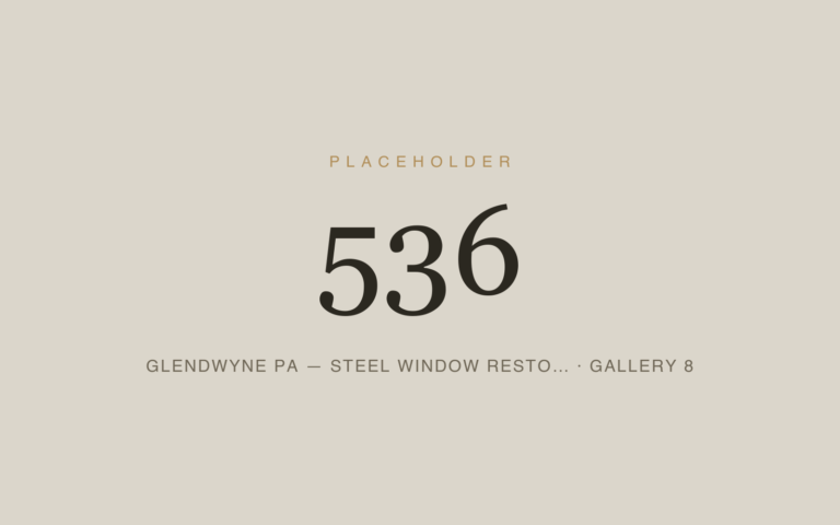 Placeholder 536 — Glendwyne Pa — Steel Window Resto… · Gallery 8
