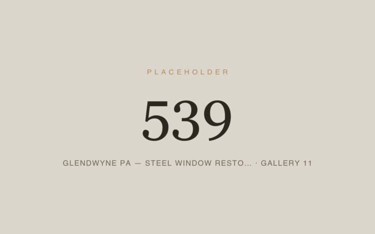 Placeholder 539 — Glendwyne Pa — Steel Window Resto… · Gallery 11