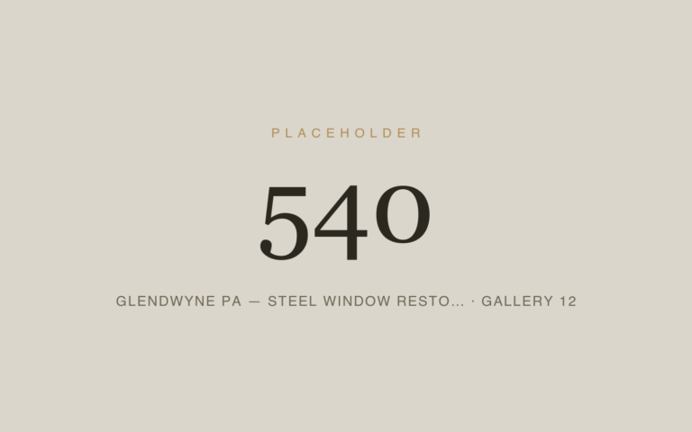 Placeholder 540 — Glendwyne Pa — Steel Window Resto… · Gallery 12