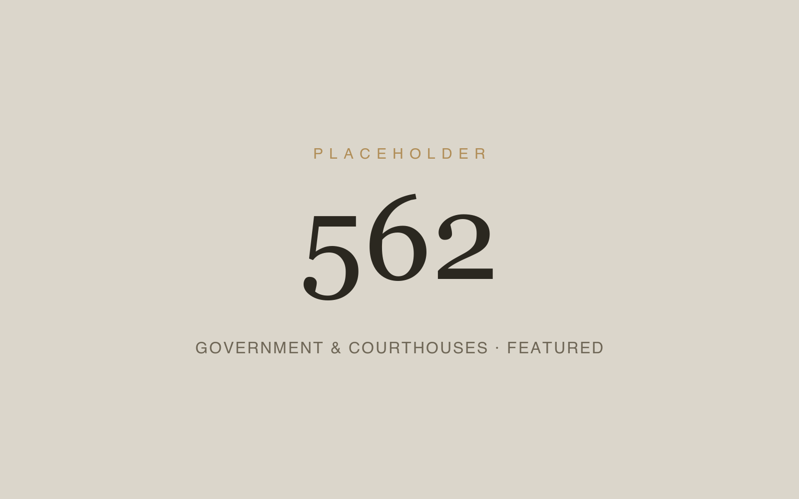 Government & Courthouses