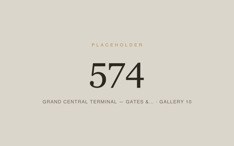 Placeholder 574 — Grand Central Terminal — Gates &… · Gallery 10