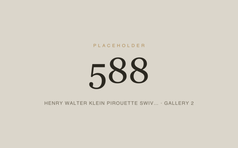 Placeholder 588 — Henry Walter Klein Pirouette Swiv… · Gallery 2
