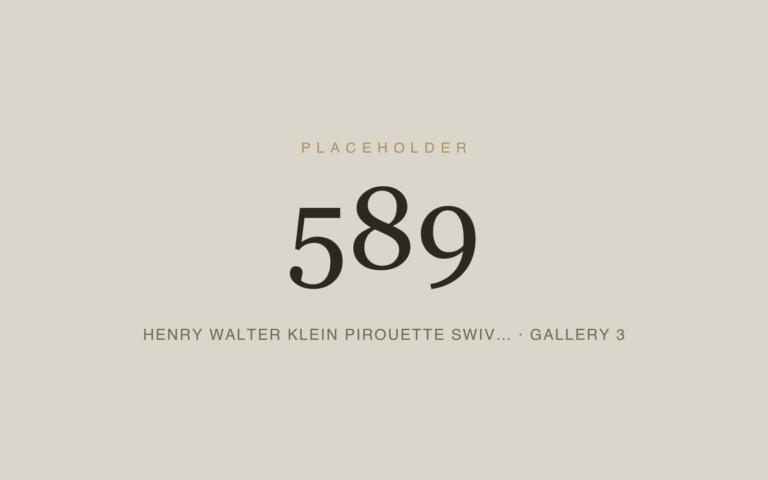 Placeholder 589 — Henry Walter Klein Pirouette Swiv… · Gallery 3