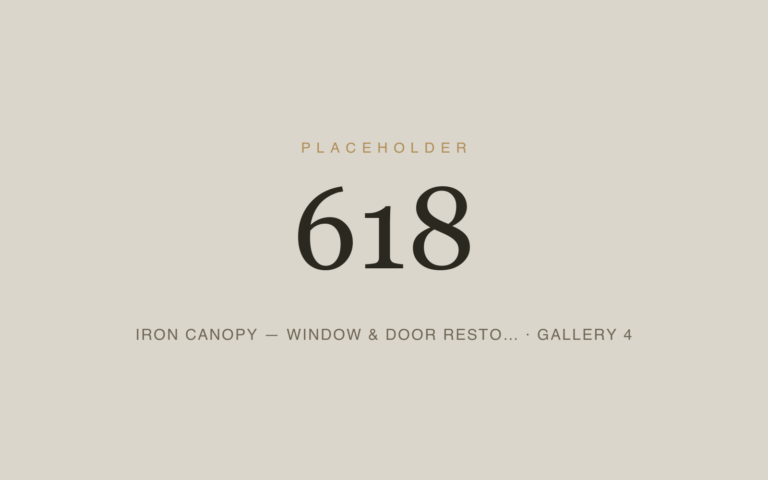 Placeholder 618 — Iron Canopy — Window & Door Resto… · Gallery 4