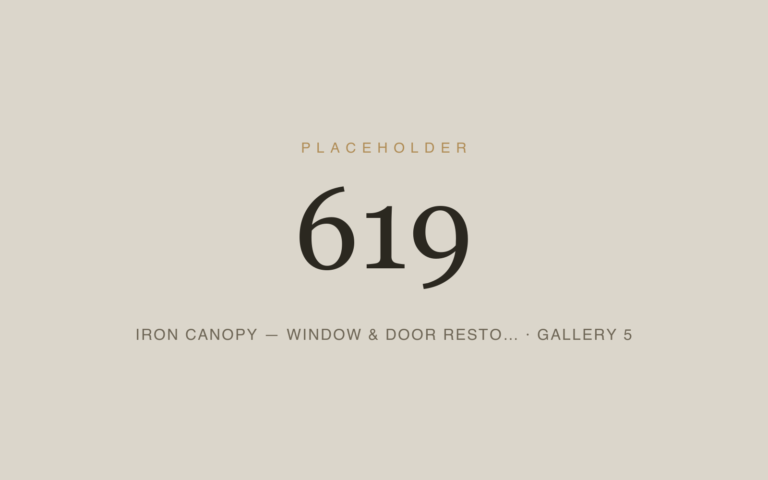 Placeholder 619 — Iron Canopy — Window & Door Resto… · Gallery 5