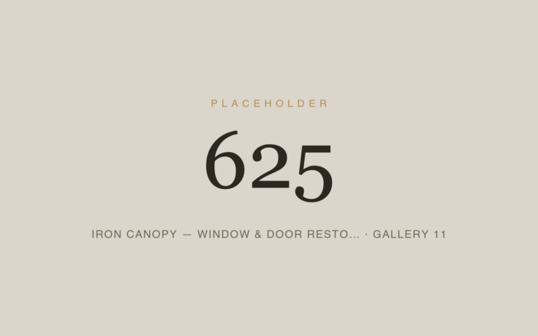 Placeholder 625 — Iron Canopy — Window & Door Resto… · Gallery 11