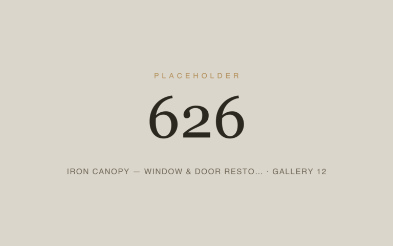 Placeholder 626 — Iron Canopy — Window & Door Resto… · Gallery 12