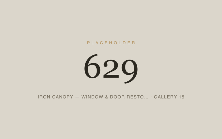 Placeholder 629 — Iron Canopy — Window & Door Resto… · Gallery 15