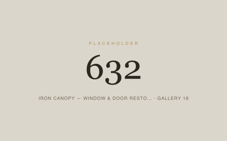 Placeholder 632 — Iron Canopy — Window & Door Resto… · Gallery 18