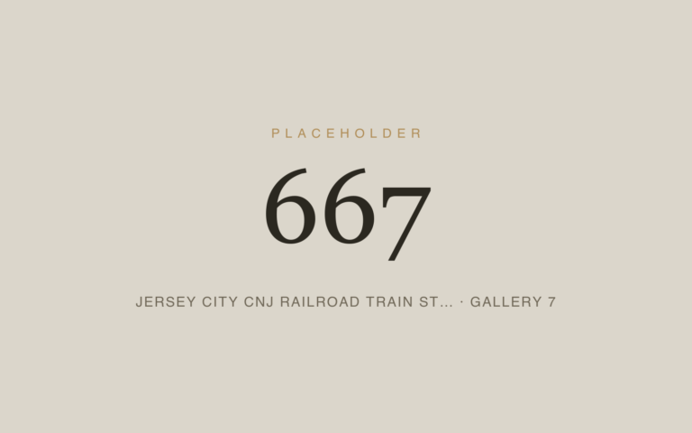 Placeholder 667 — Jersey City Cnj Railroad Train St… · Gallery 7