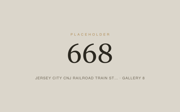 Placeholder 668 — Jersey City Cnj Railroad Train St… · Gallery 8