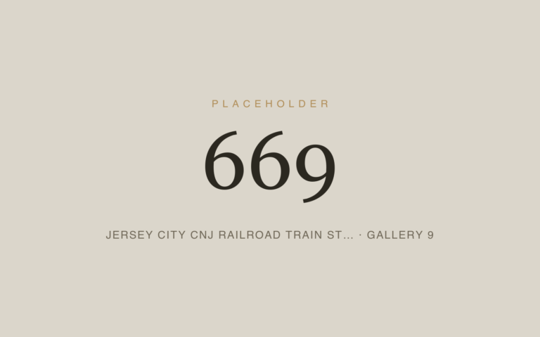 Placeholder 669 — Jersey City Cnj Railroad Train St… · Gallery 9