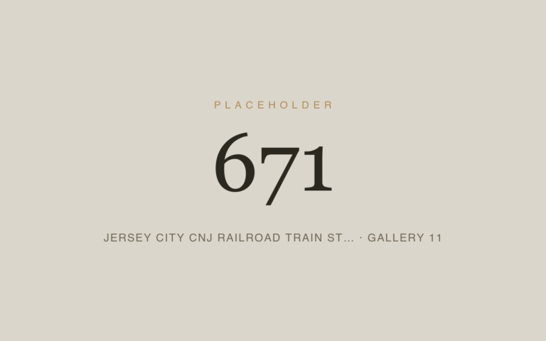 Placeholder 671 — Jersey City Cnj Railroad Train St… · Gallery 11