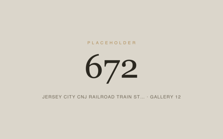 Placeholder 672 — Jersey City Cnj Railroad Train St… · Gallery 12