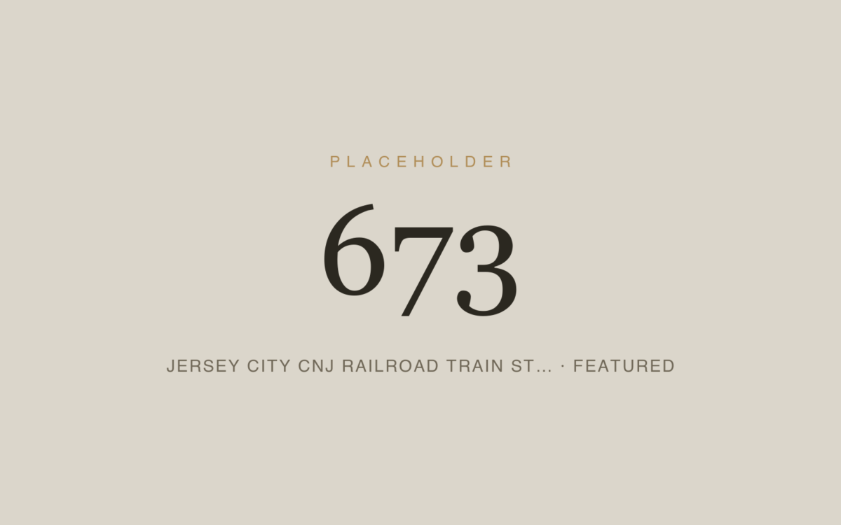 Jersey City CNJ Railroad Train Station — Steel Doors & Windows