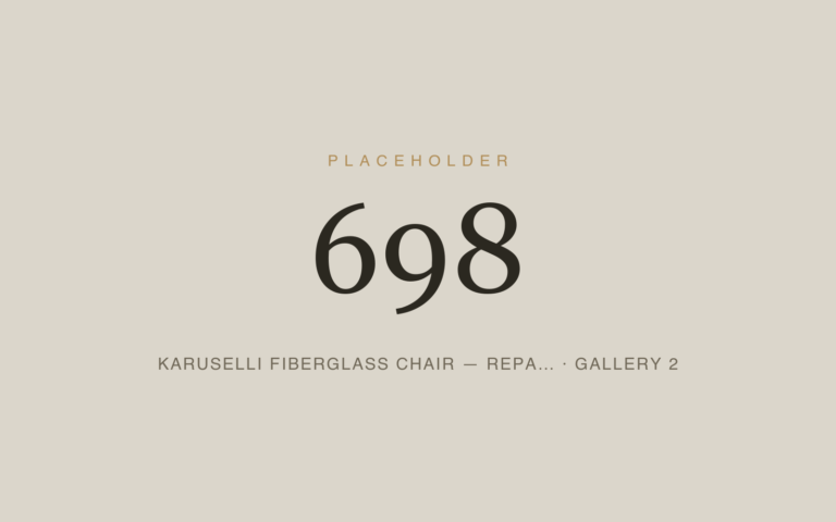 Placeholder 698 — Karuselli Fiberglass Chair — Repa… · Gallery 2