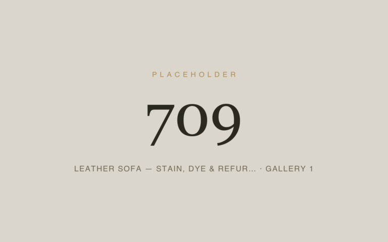Placeholder 709 — Leather Sofa — Stain, Dye & Refur… · Gallery 1