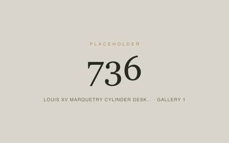 Placeholder 736 — Louis Xv Marquetry Cylinder Desk… · Gallery 1