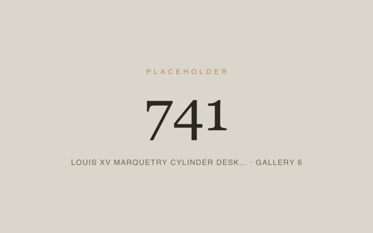 Placeholder 741 — Louis Xv Marquetry Cylinder Desk… · Gallery 6