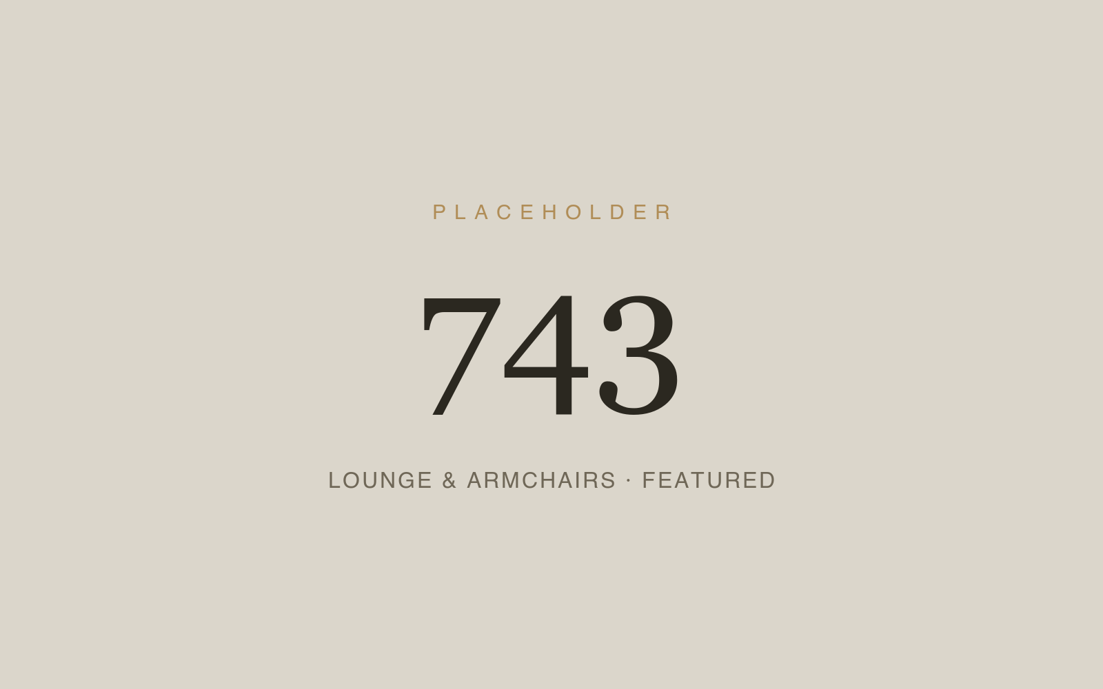 Lounge & Armchairs