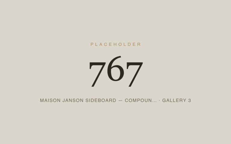 Placeholder 767 — Maison Janson Sideboard — Compoun… · Gallery 3