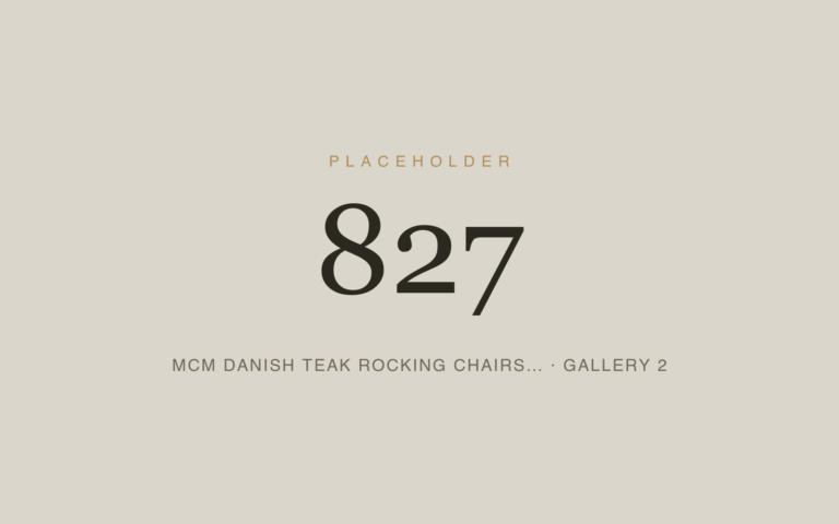 Placeholder 827 — Mcm Danish Teak Rocking Chairs… · Gallery 2