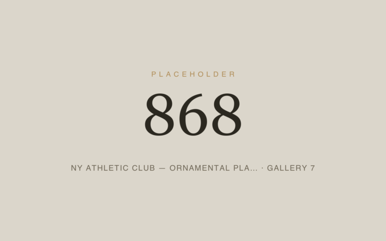 Placeholder 868 — Ny Athletic Club — Ornamental Pla… · Gallery 7