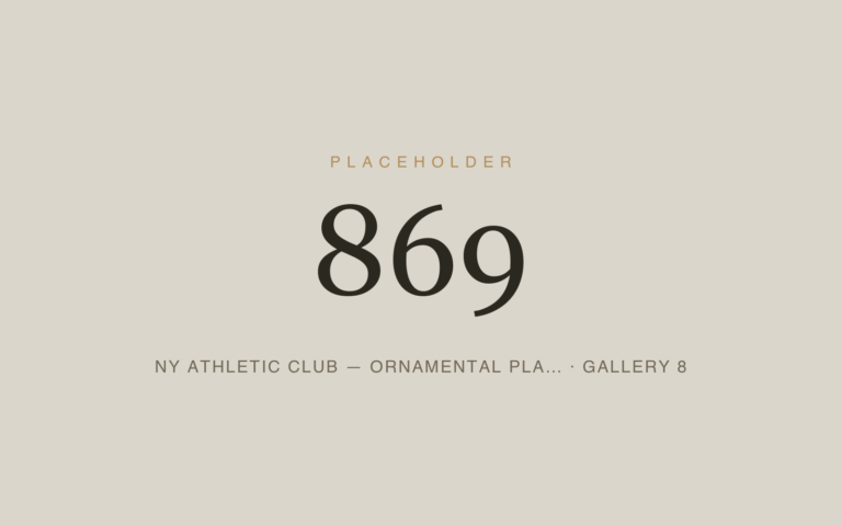 Placeholder 869 — Ny Athletic Club — Ornamental Pla… · Gallery 8