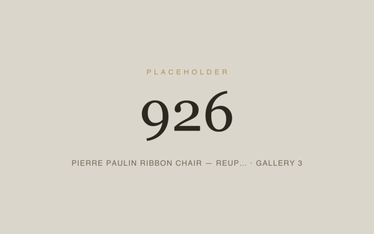 Placeholder 926 — Pierre Paulin Ribbon Chair — Reup… · Gallery 3